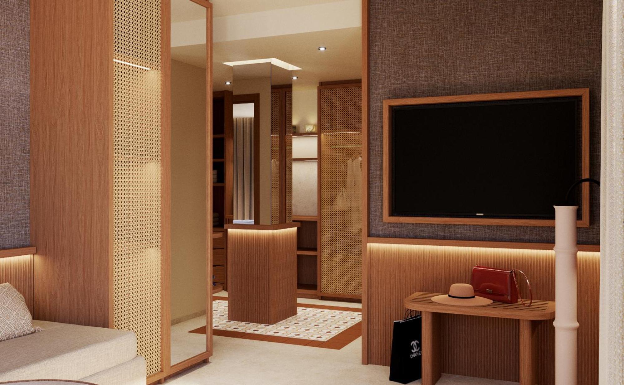 Sentido Apollo Palace Mesongi Luaran gambar A suite at the hotel